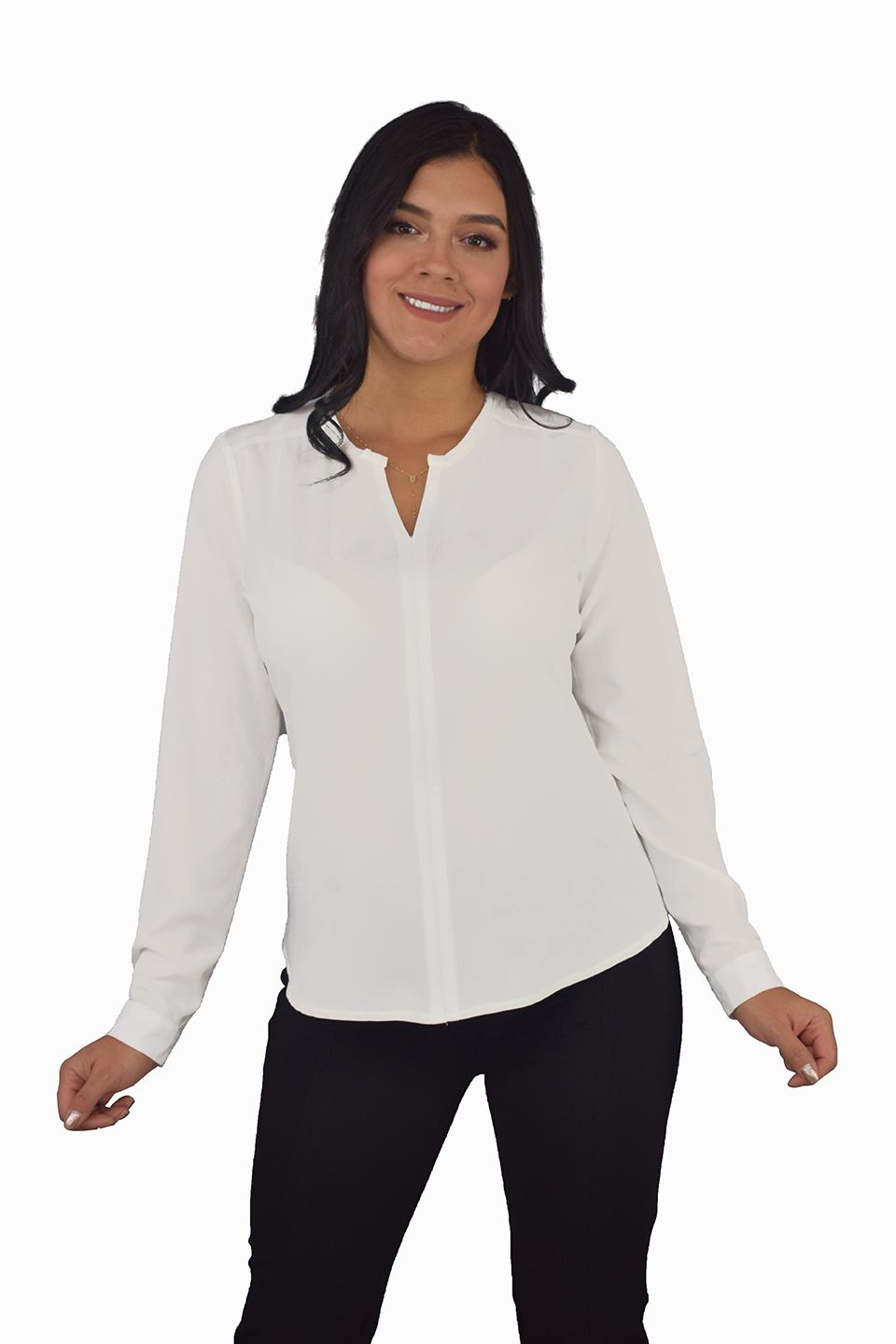 uniforme empresarial blusas ref: valencia unitono