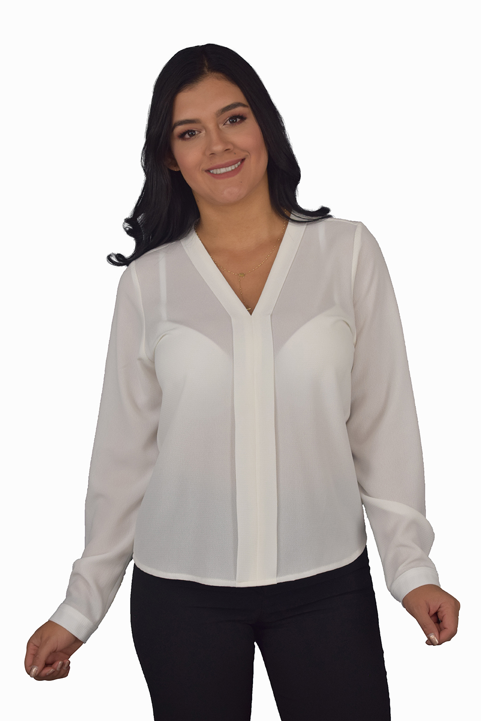 uniforme empresarial blusas ref maurin seda Celmy dise o y