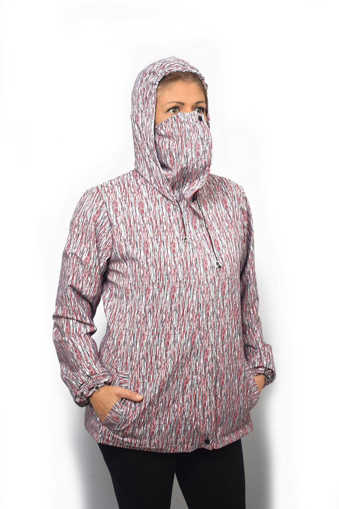 chaqueta bioseguridad ref felicidad olimpia rojo Celmy dise o y