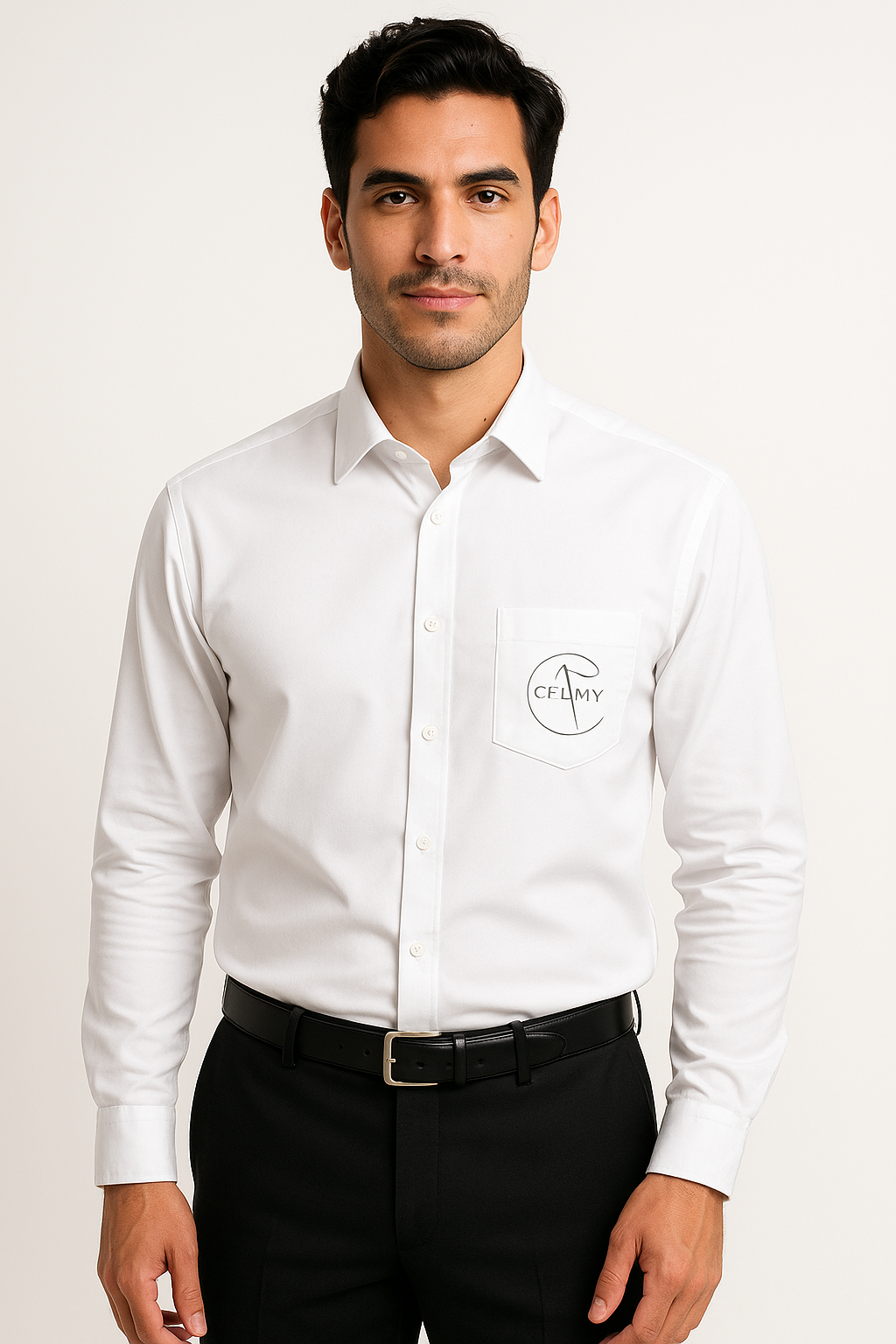 Camisa con logo